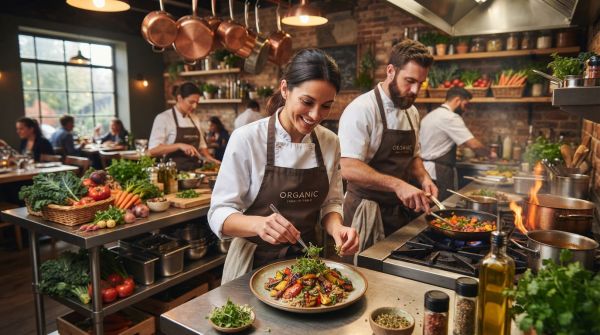 Cuisine bio au restaurant : les idées reçues